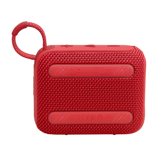 JBL Go 4 Portable Waterproof Speaker - Red