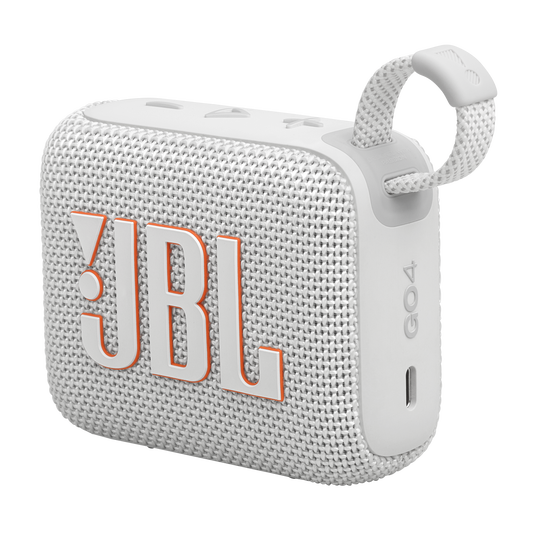 JBL Go 4 Portable Waterproof Speaker - White - PakByte Computers  