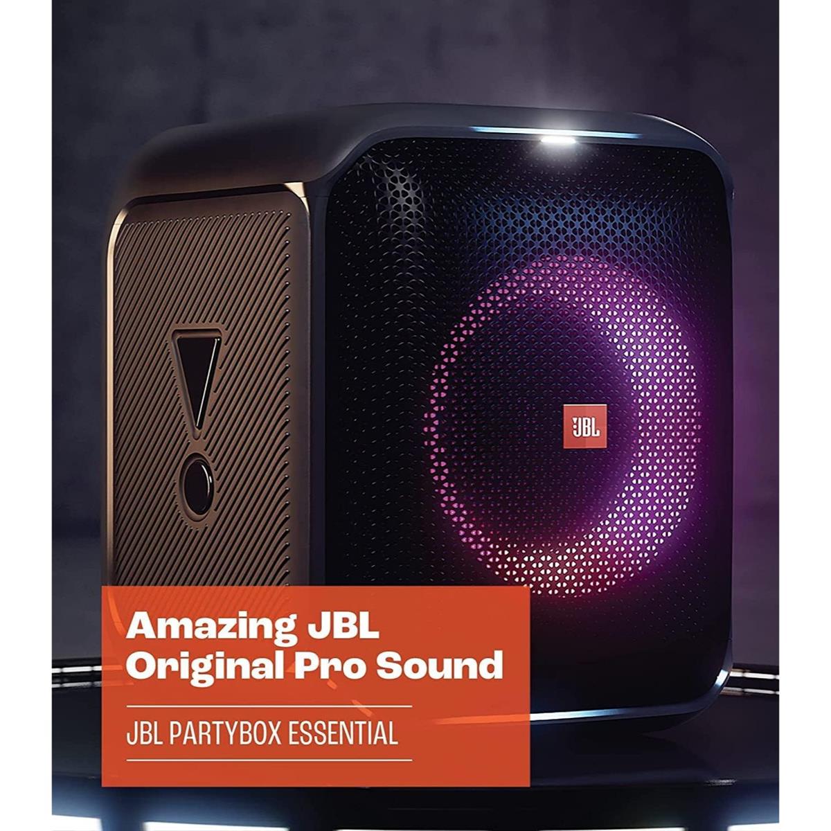 JBL Partybox Encore Essential Portable Bluetooth Speaker - Black - PakByte Computers  