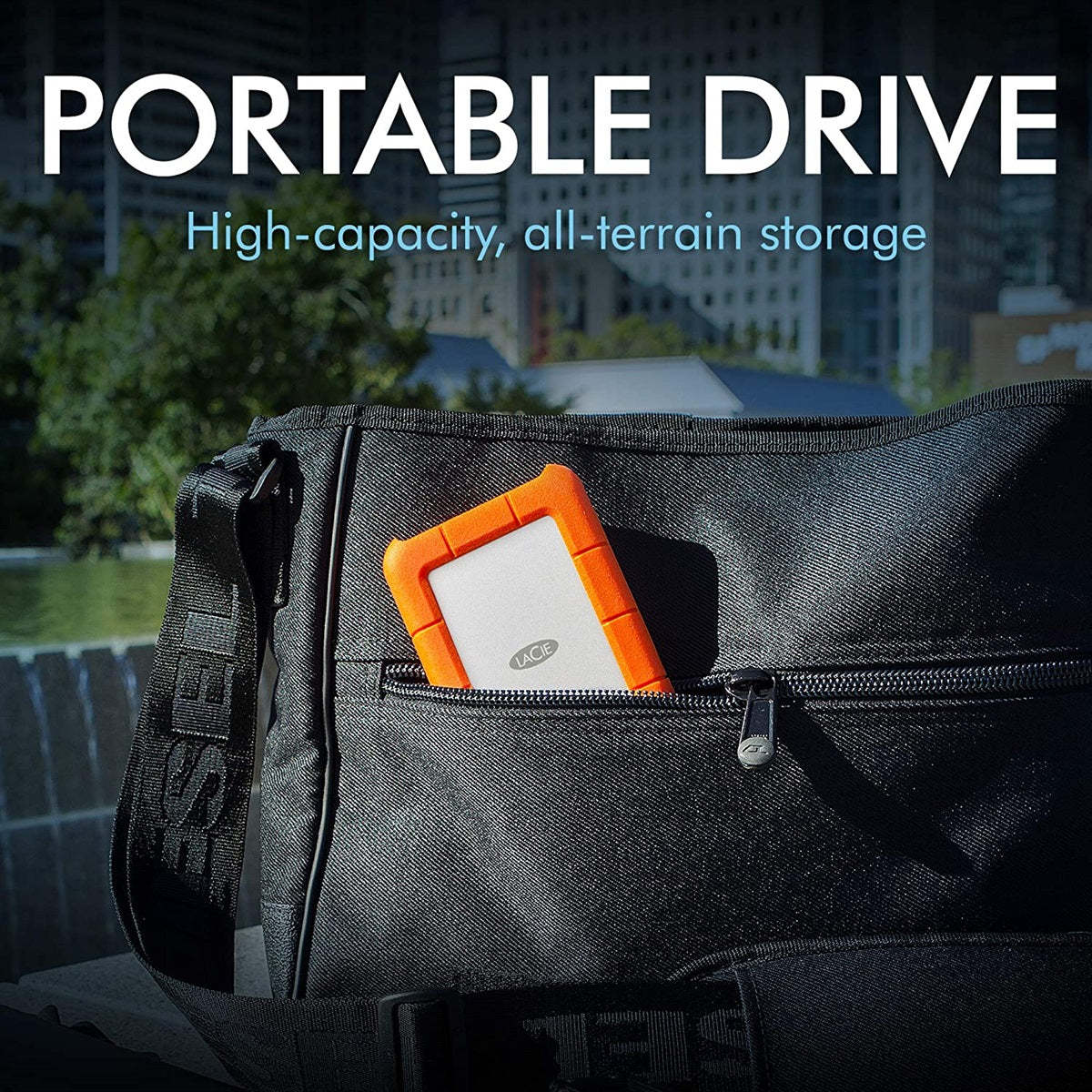 LaCie Rugged USB-C 4TB External Hard Drive