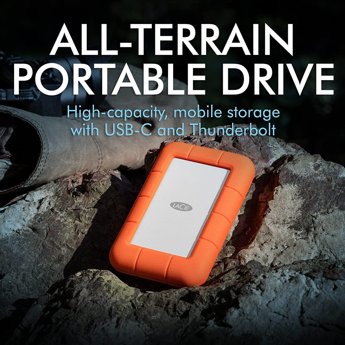 LaCie Rugged Mini 2TB Portable Hard Drive