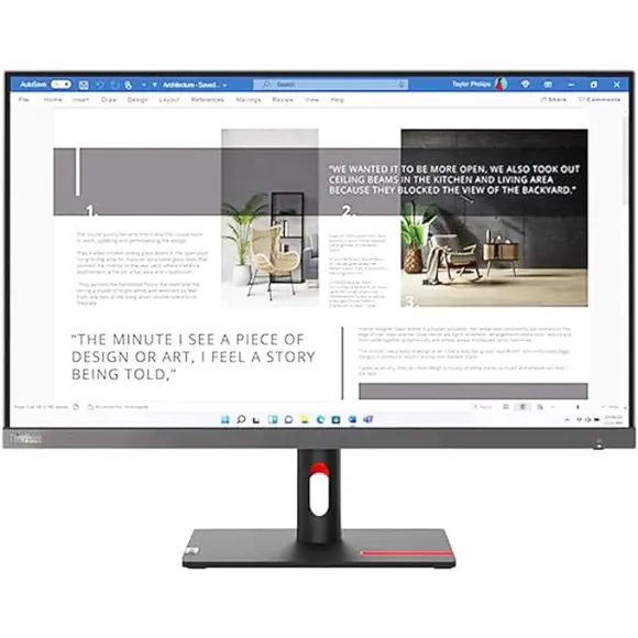 Lenovo Think Vision S27i-30 100Hz 27" Full HD LED Monitor