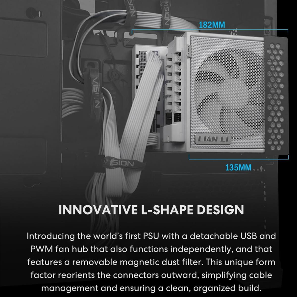 Lian Li Edge Gold 850W Full Modular Power Supply - PakByte Computers  
