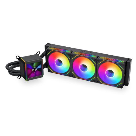 Lian Li Galahad II LCD SL-INF 360 ARGB AIO 360mm Liquid CPU Cooler - Black
