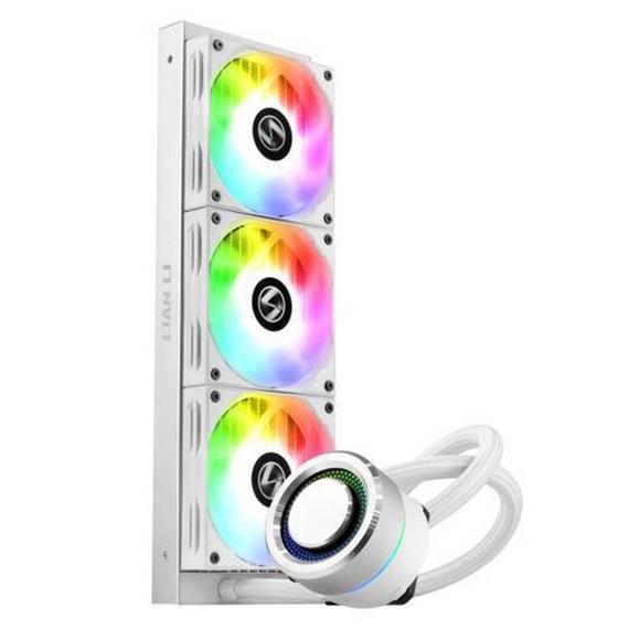 Lian Li Galahad 360 ARGB AIO Liquid CPU Cooler - White