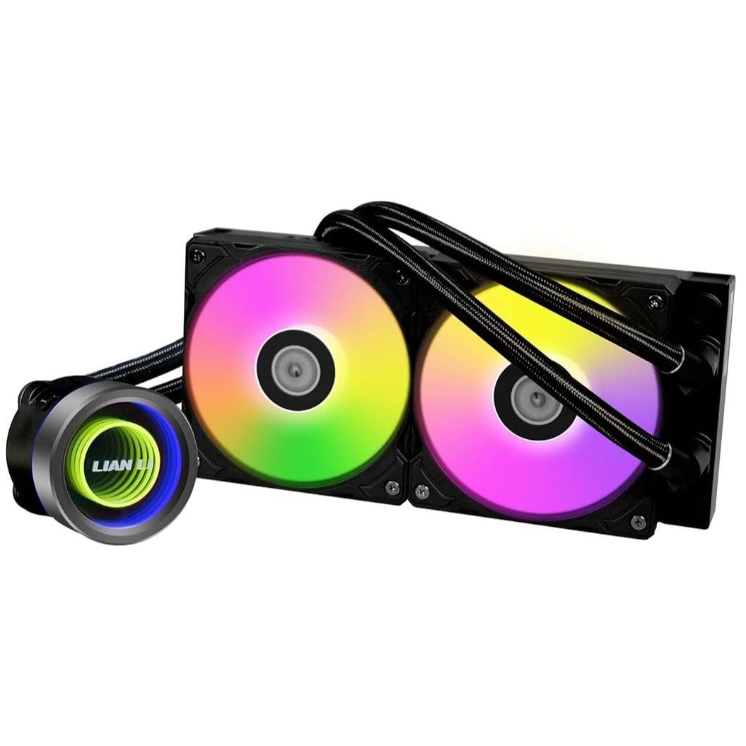 Lian Li Galahad II Trinity 240 ARGB AIO 240mm Liquid CPU Cooler - Black - PakByte Computers  