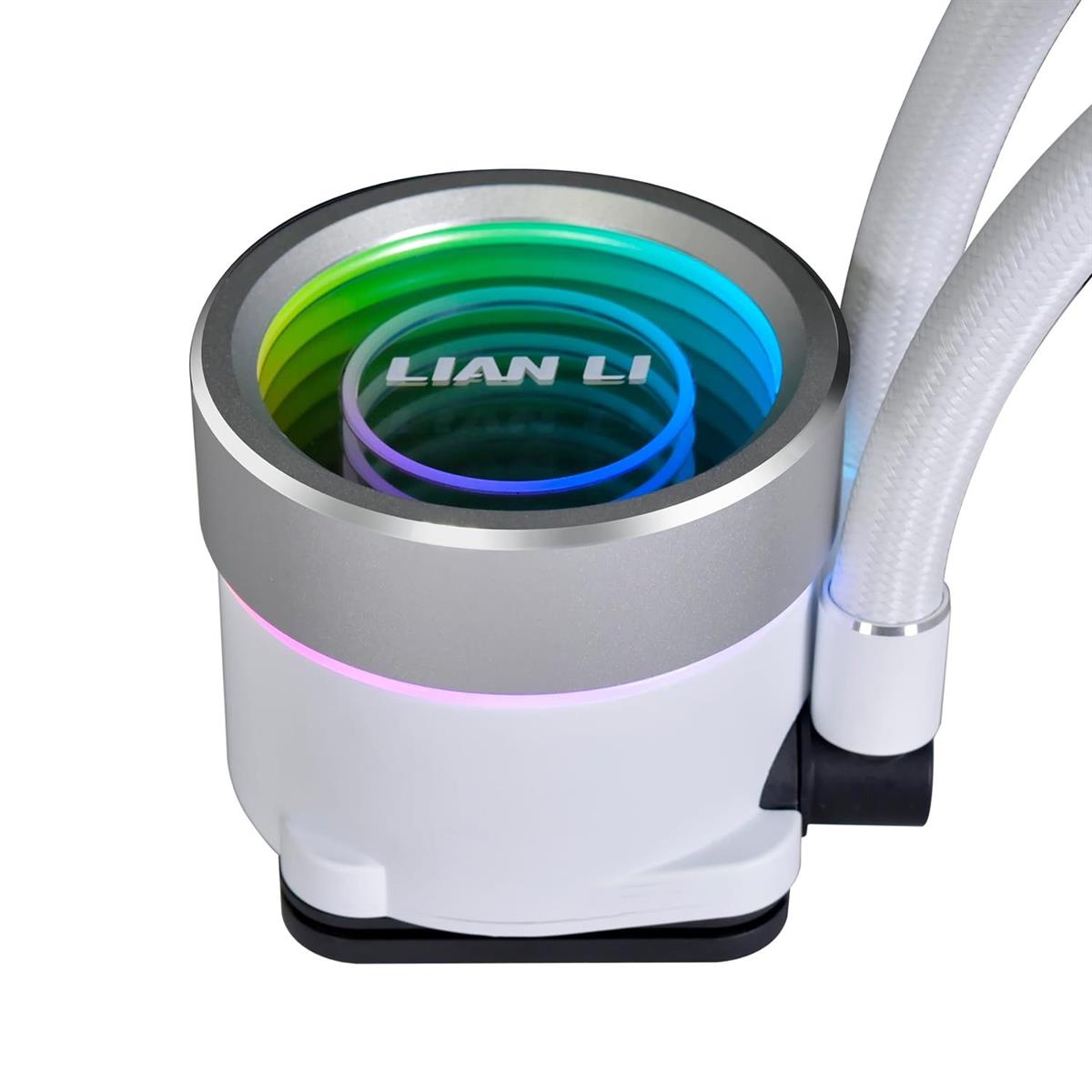Lian Li Galahad II Trinity SL-INF 240 ARGB AIO 240mm Liquid CPU Cooler - White - PakByte Computers  