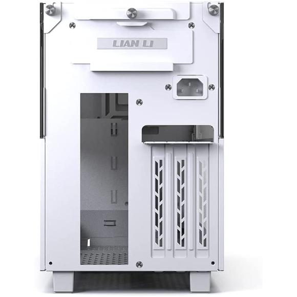 Lian Li Q58 White Mini Tower Case with Riser Card | Best Price