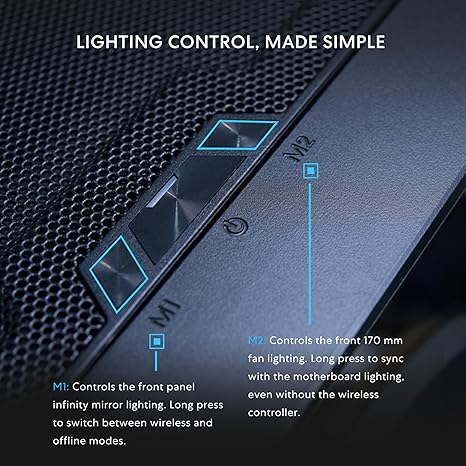 Lian Li Lancool 217 INF Mirror Casing - Black