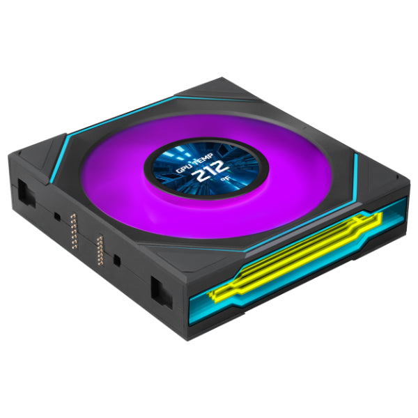Lian Li UNI FAN SL-INF LCD FLEX 120mm Reverse Blade Single Fan – Black