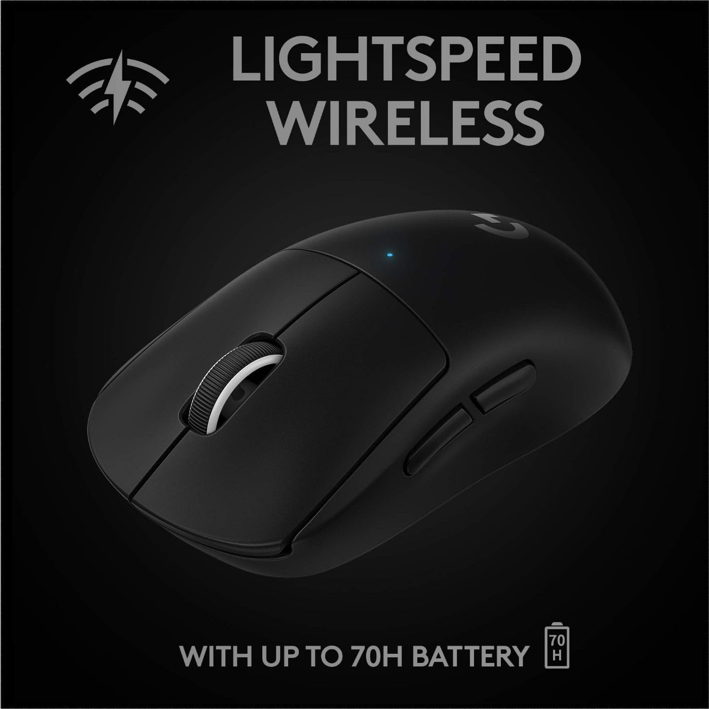 Logitech G PRO X Superlight Wireless Gaming Mouse - Black - PakByte Computers 