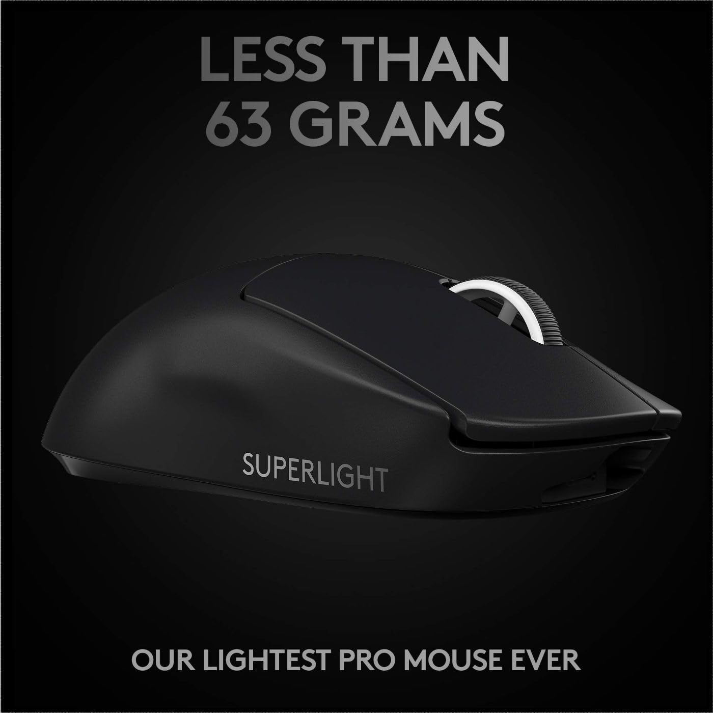 Logitech G PRO X Superlight Wireless Gaming Mouse - Black - PakByte Computers 
