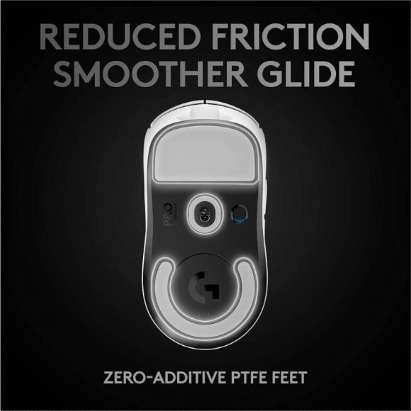 Logitech G PRO X Superlight Wireless Gaming Mouse - White - PakByte Computers 