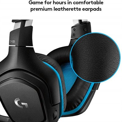 Logitech G431 Surround Sound Gaming Headset - PakByte  