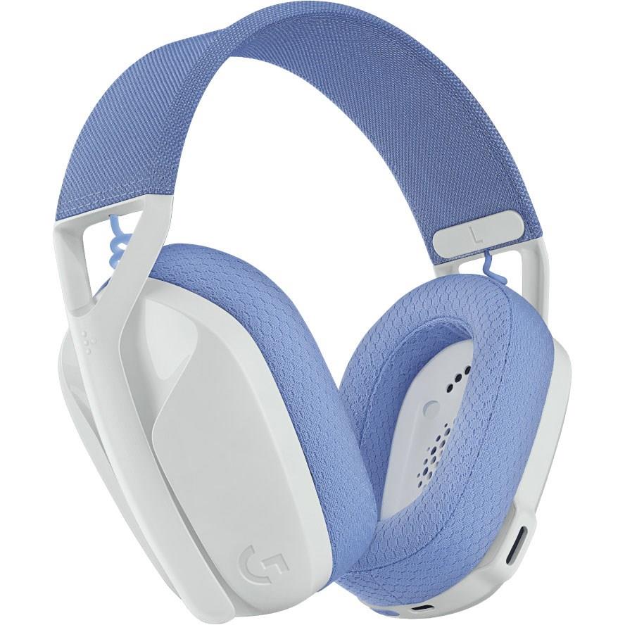 Logitech G435 Lightspeed Wireless Gaming Headset - Off White And Lilac - PakByte Computers  