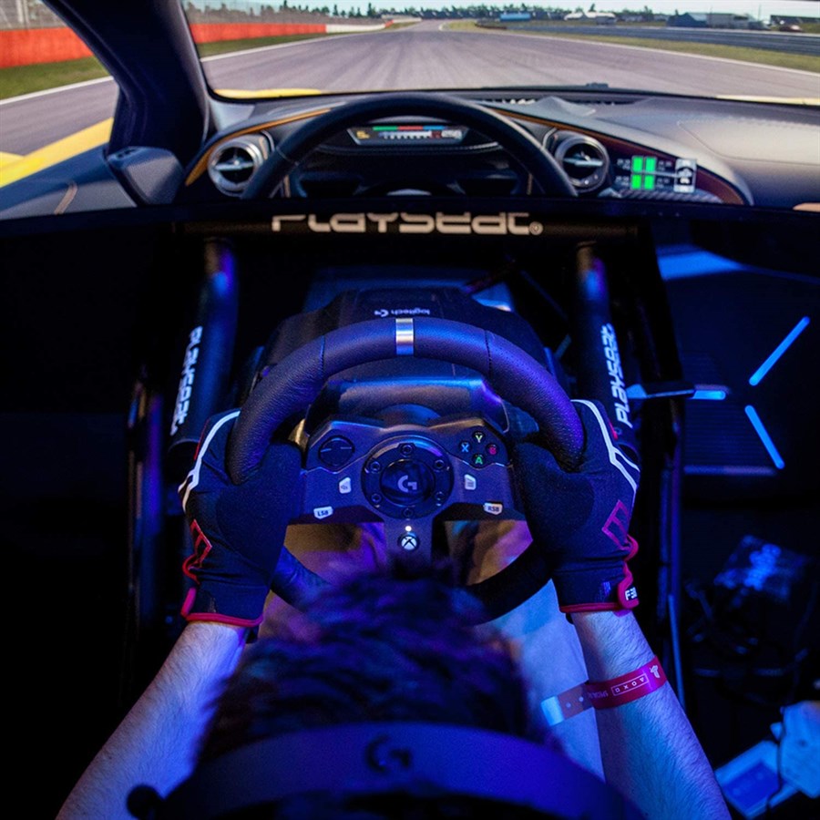 Logitech G920 Driving Force Racing Wheel | Pedals for XBOX One / PC - PakByte Computers  