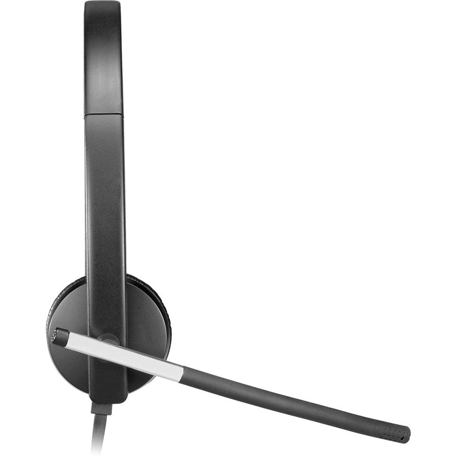Logitech H650E USB Stereo Headset - Enterprise-Grade Audio Quality - Designed and Certified for Business - 981-000545 - PakByte  