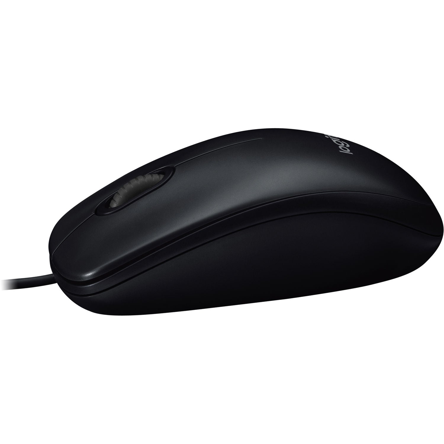 Logitech M100 Optical USB Corded Mouse – Black