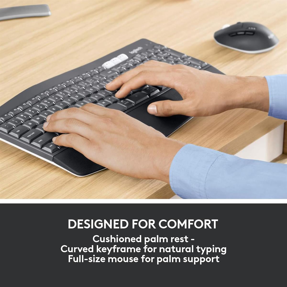 Logitech MK850 Performance Wireless Keyboard and Mouse Combo - PakByte Computers  