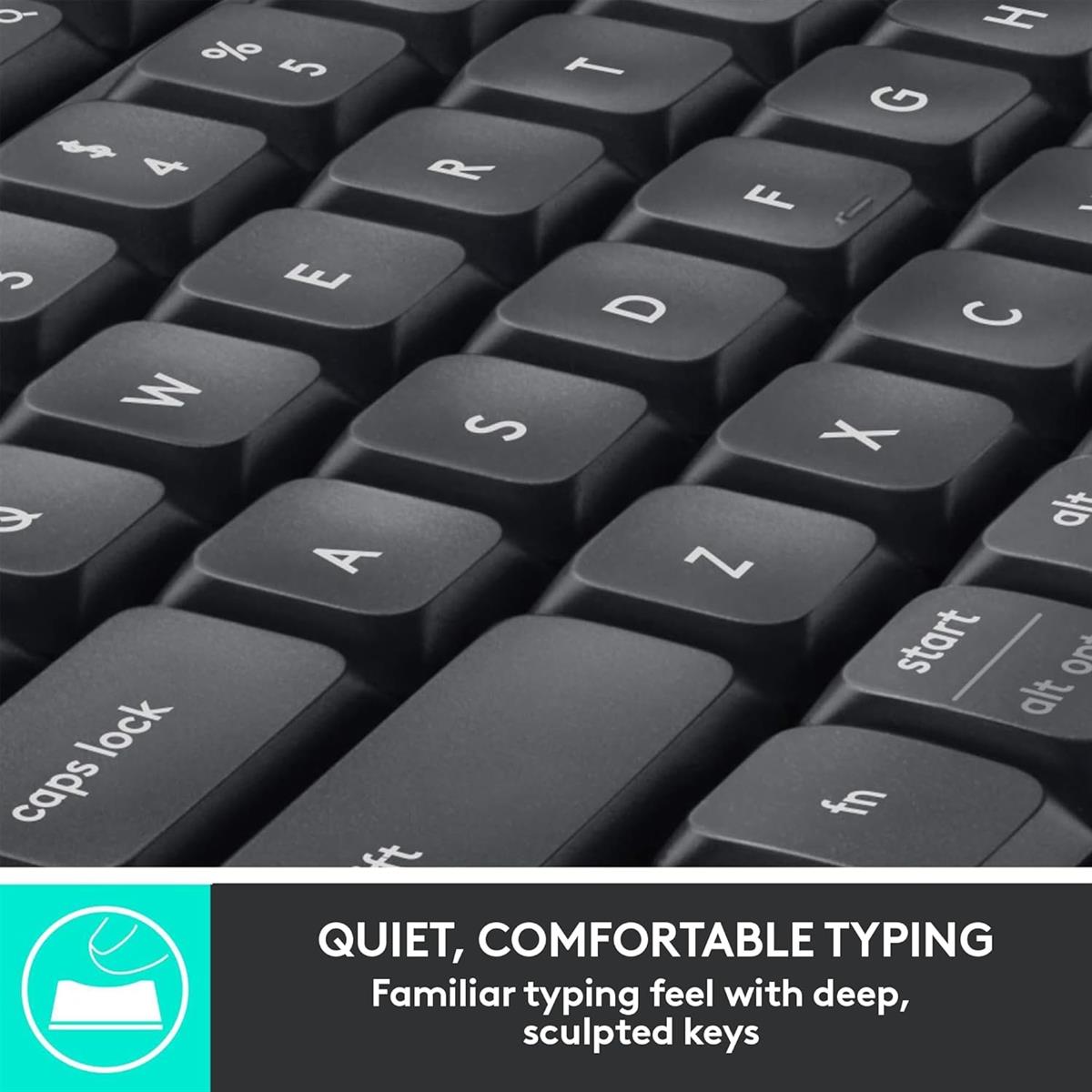 Logitech MK850 Performance Wireless Keyboard and Mouse Combo - PakByte Computers  