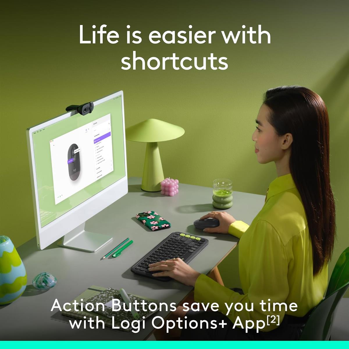 Logitech POP Wireless Mouse - Black - PakByte Computers  