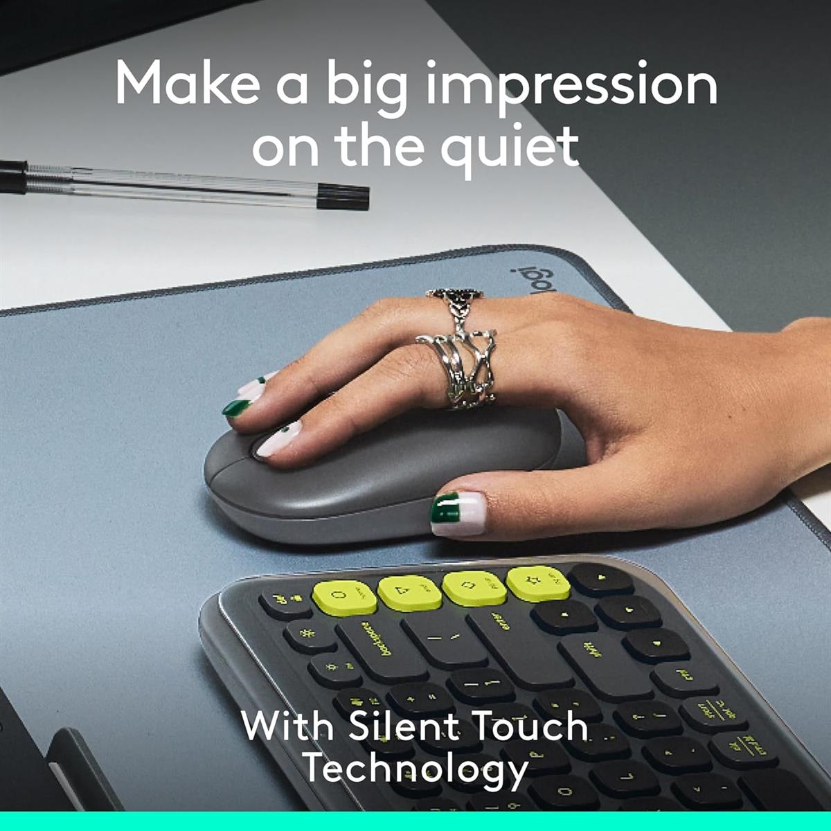 Logitech POP Wireless Mouse - Black - PakByte Computers  