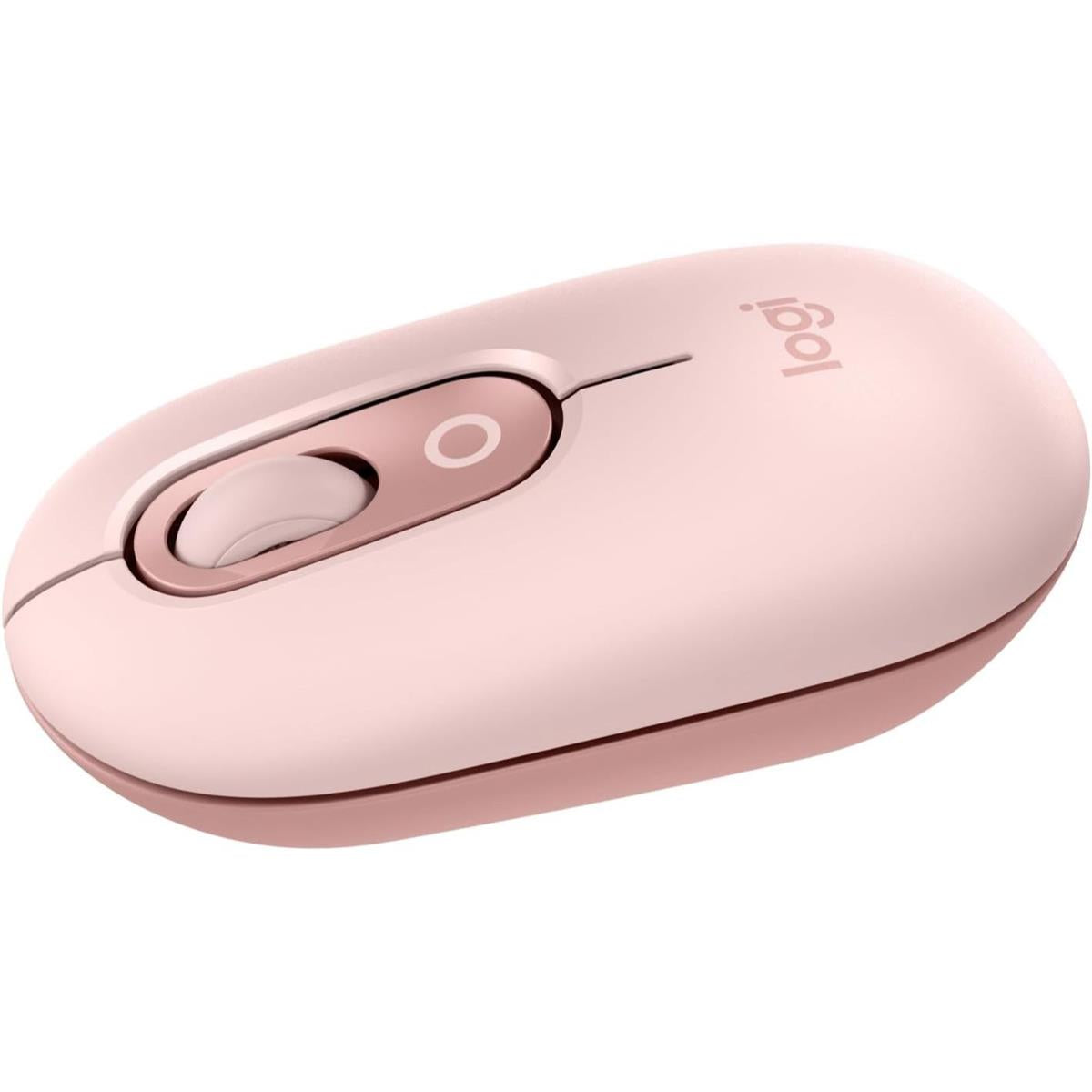 Logitech POP Wireless Mouse - Rose - PakByte Computers  