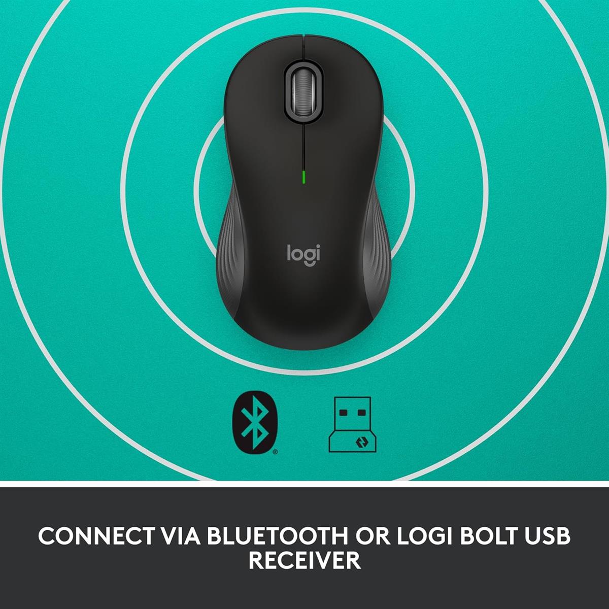 Logitech Signature M550 Wireless Mouse - Black - PakByte Computers  