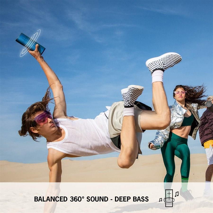 Logitech Ultimate Ears Boom 3 Portable Waterproof Bluetooth Speaker - Sunset Red - PakByte Computers  