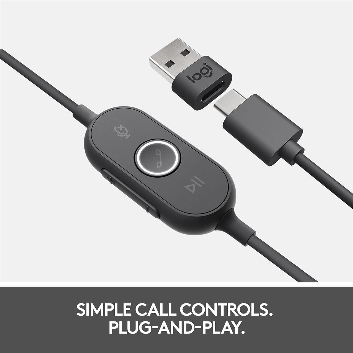 Logitech Zone Wired Headset - UC Version - PakByte Computers  