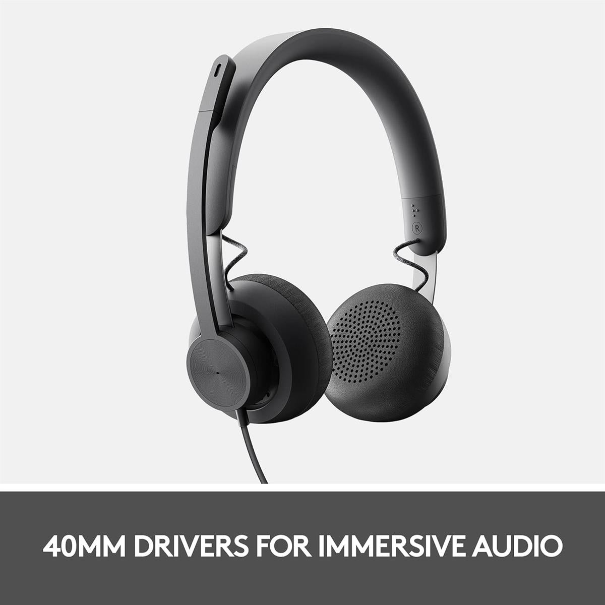 Logitech Zone Wired Headset - UC Version - PakByte Computers  