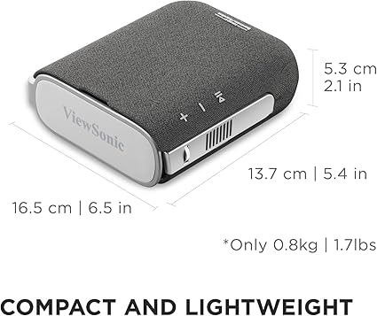 M1 X VIEWSONIC SMART LED PORTABLE WIRELESS PROJECTOR with HARMON KARDON SPEAKER - PakByte  