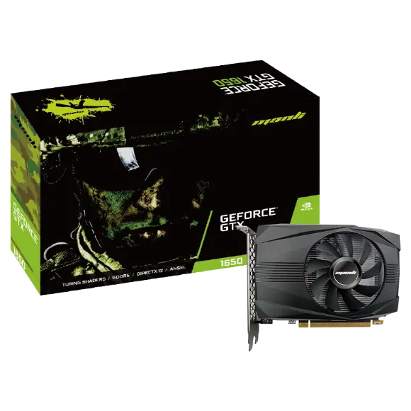 MANLI GeForce® GTX 1650 4GB GDDR6 Graphics Card