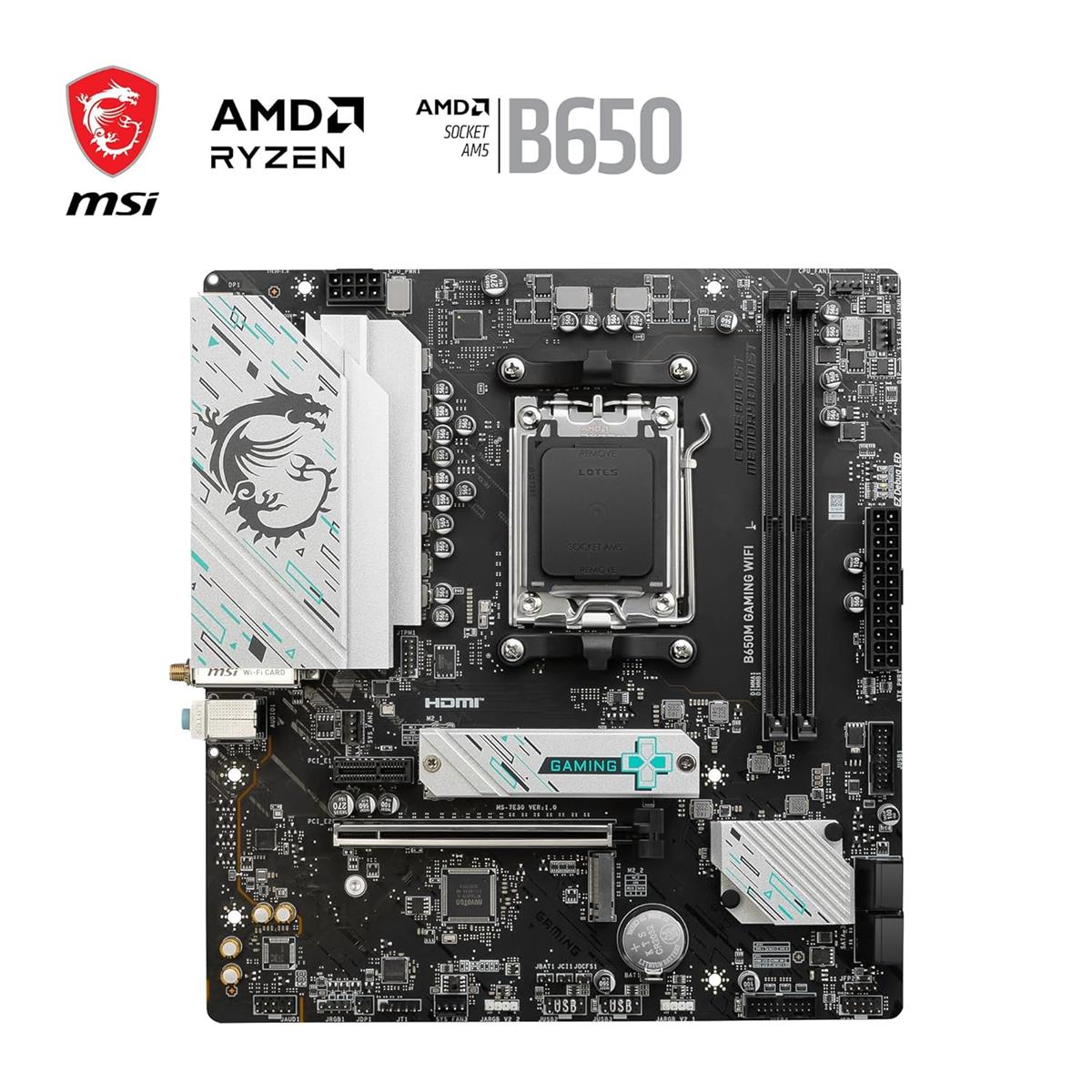 MSI B650M Gaming WIFI DDR5 Motherboard - PakByte  