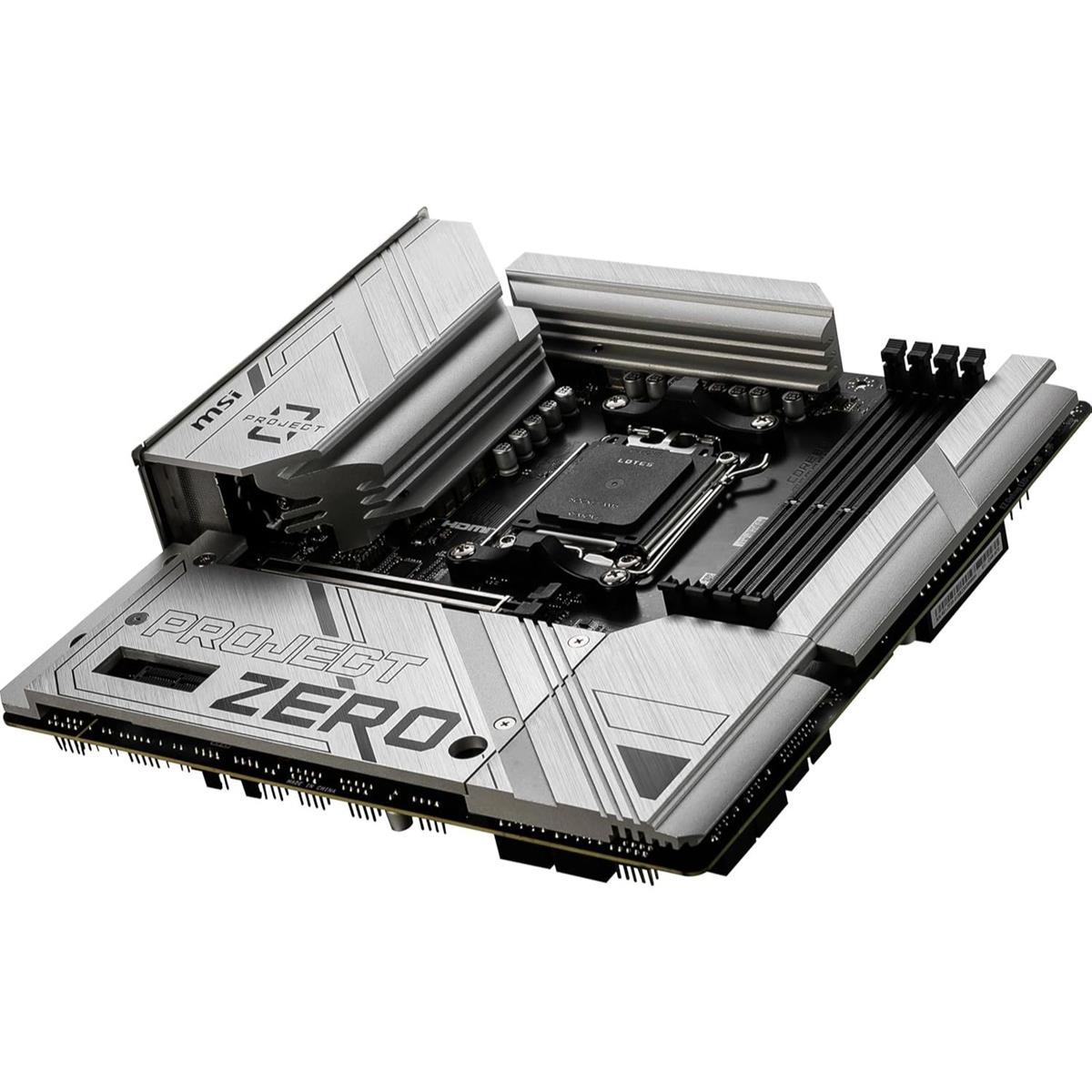 MSI B650M Project Zero Gaming Motherboard - PakByte  