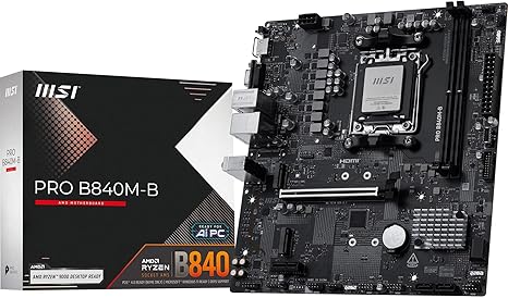 MSI PRO B840M-B DDR5 Motherboard
