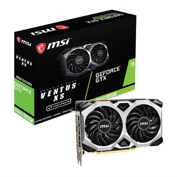 MSI GTX 1660 Super Ventus XS 6GB GDDR6 Graphic Card