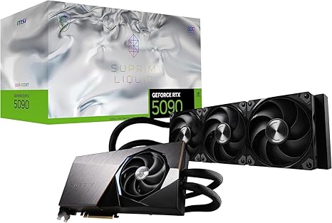 MSI GeForce RTX 5090 32G SUPRIM Liquid SOC 32GB GDDR7 Graphics Card