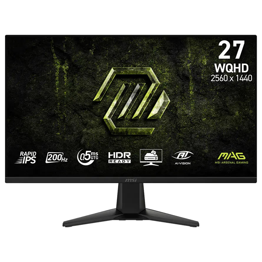 MSI MAG 275QF E20 27 Inch WQHD 200Hz 0.5ms Rapid IPS Monitor