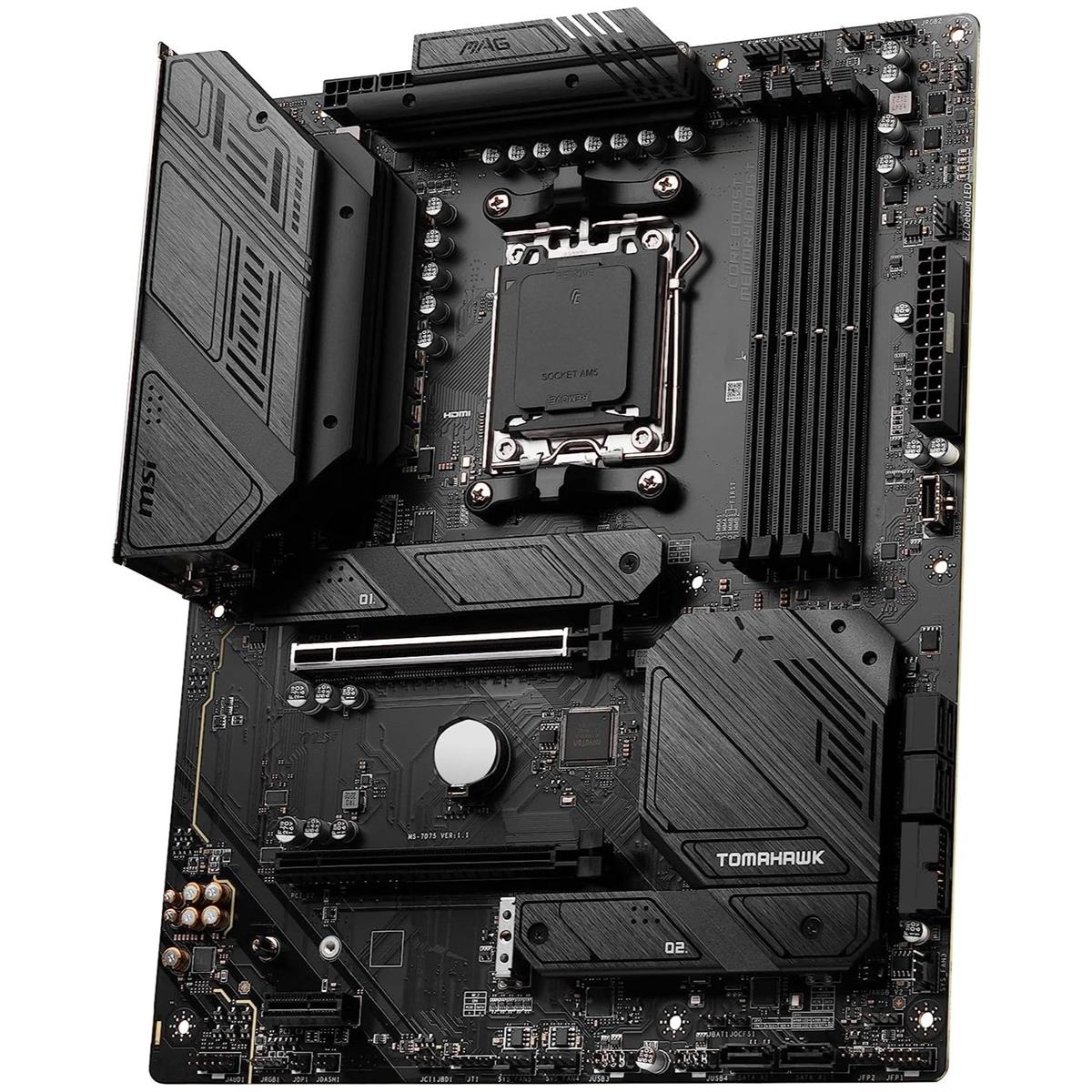 MSI MAG B650 Tomahawk WIFI DDR5 AMD AM5 ATX Motherboard - PakByte Computers  