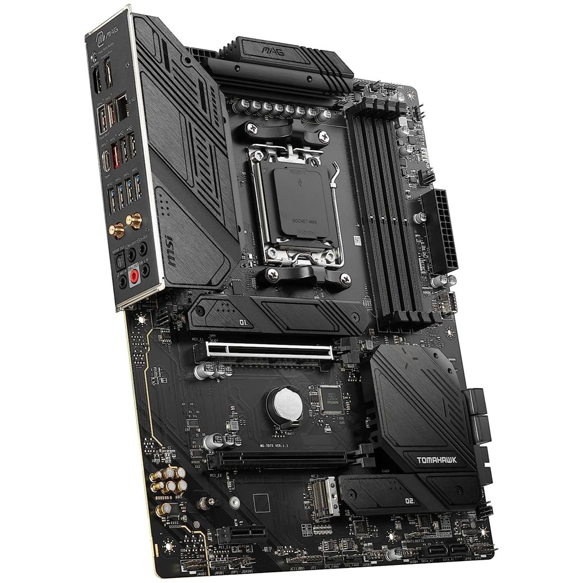 MSI MAG B650 Tomahawk WIFI DDR5 AMD AM5 ATX Motherboard - PakByte Computers  
