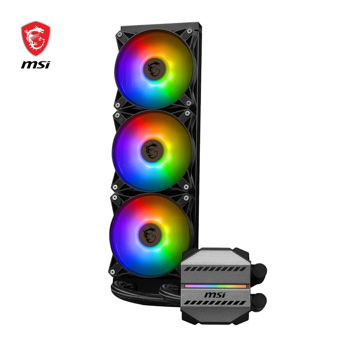 MSI MAG CoreLiquid M360 ARGB AIO 360mm Liquid CPU Cooler - PakByte Computers 