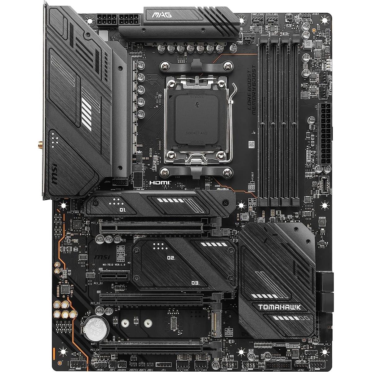 MSI MAG X670E Tomahawk Wifi DDR5 AMD AM5 ATX Motherboard - PakByte  
