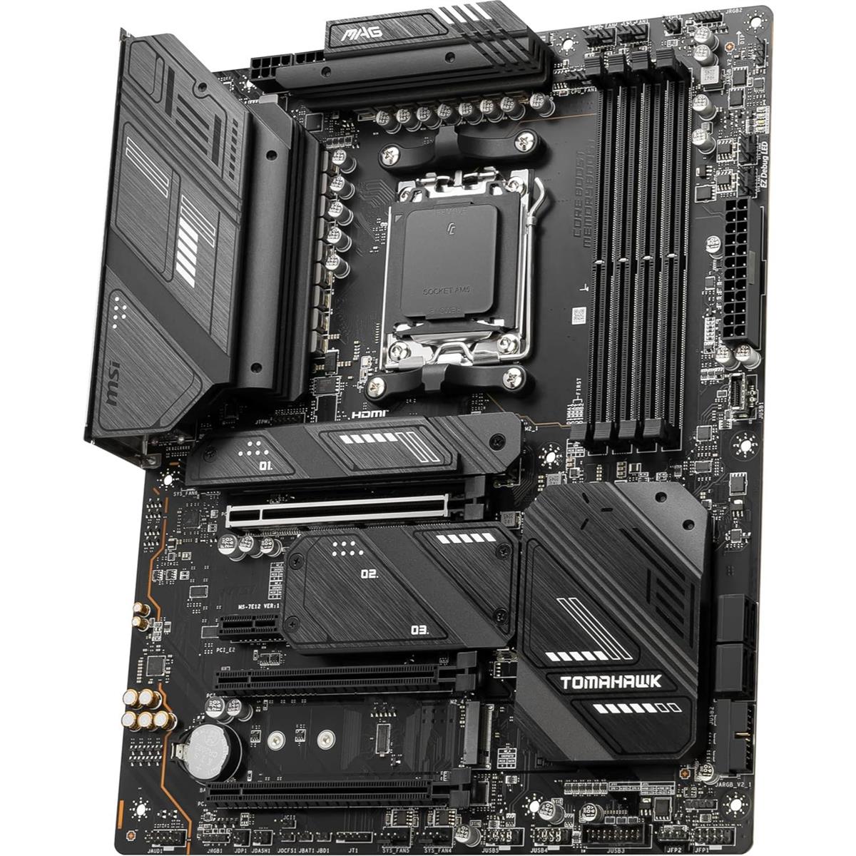 MSI MAG X670E Tomahawk Wifi DDR5 AMD AM5 ATX Motherboard - PakByte  