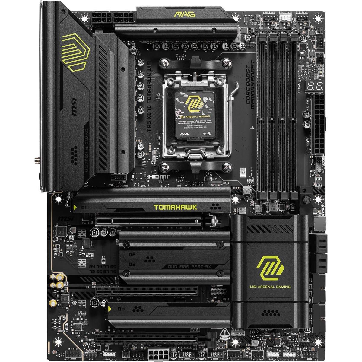 MSI MAG X870 Tomahawk WiFi Gaming Motherboard - PakByte  