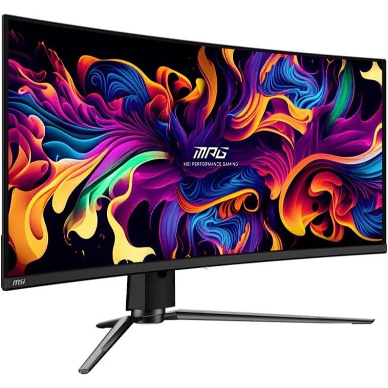 MSI MPG 341CQPX QD-OLED 34-inch Curved OLED Gaming Monitor, 240Hz, 3440 x 1440 (UWQHD), 0.03ms Response Time, True Black HDR 400, HDMI, DP Port, USB Type C, Tilt, Height Adjustable - PakByte  