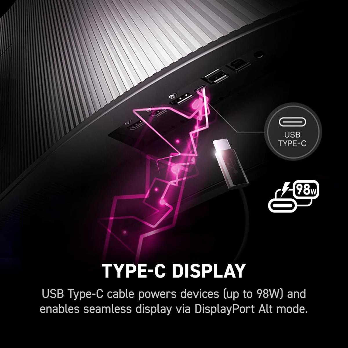 MSI MPG 491CQPX QD-OLED 49-inch QD-OLED 5120 x 1440 (DQHD) Curved Computer Gaming Monitor, 240Hz, Adaptive-Sync, HDMI, Display Port, VGA Port, VESA Mountable, Tilt, Height Adjustable, Speaker, 0.03ms, Black - PakByte  
