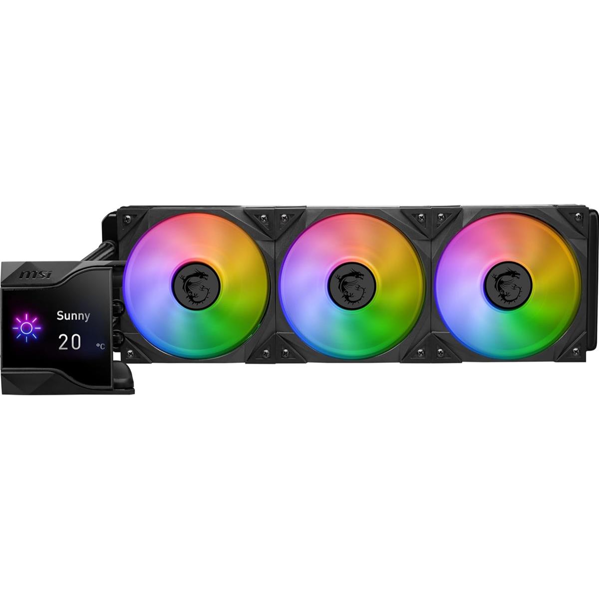 MSI MPG CoreLiquid D360 ARGB AIO 360mm Liquid CPU Cooler - PakByte  