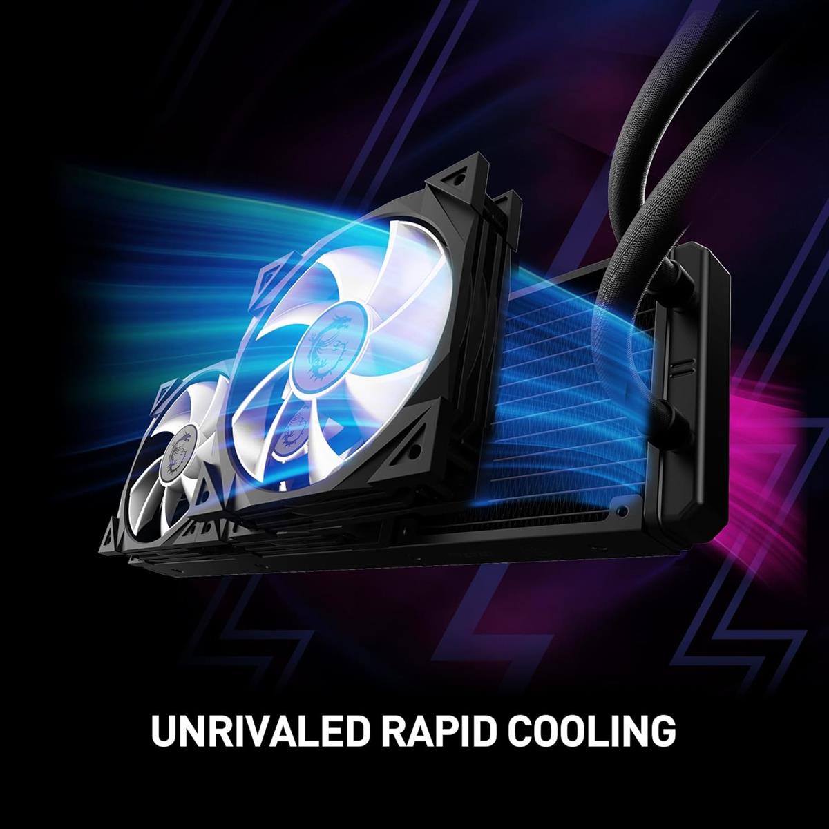 MSI MPG CoreLiquid D360 ARGB AIO 360mm Liquid CPU Cooler - PakByte  