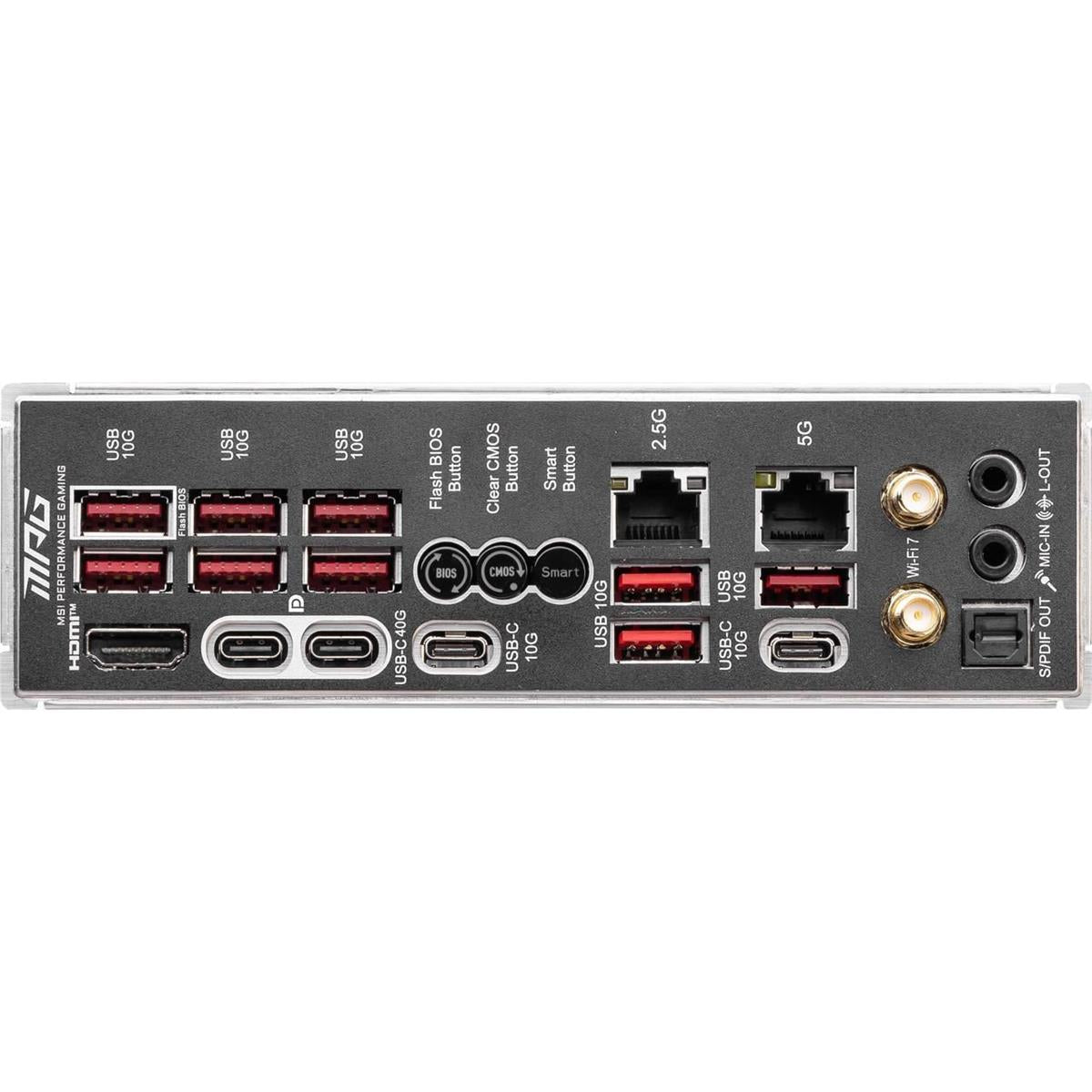 MSI MPG X870E Carbon Wifi DDR5 AMD AM5 ATX Motherboard - PakByte  